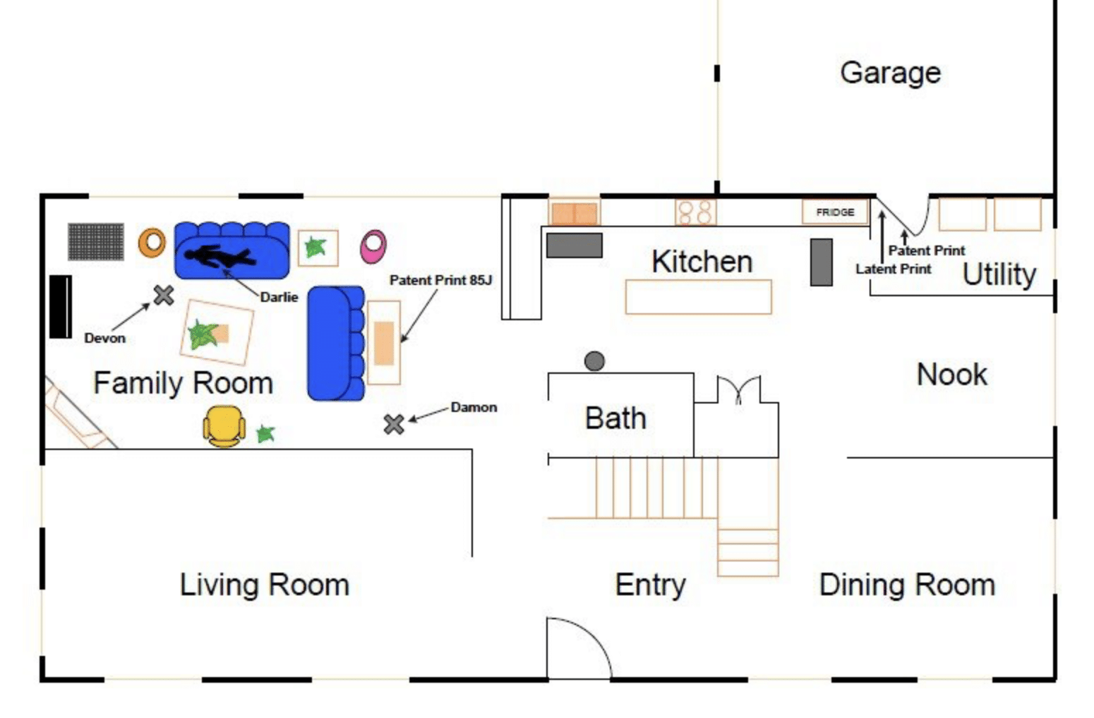 Darlie Routier location image from the case article