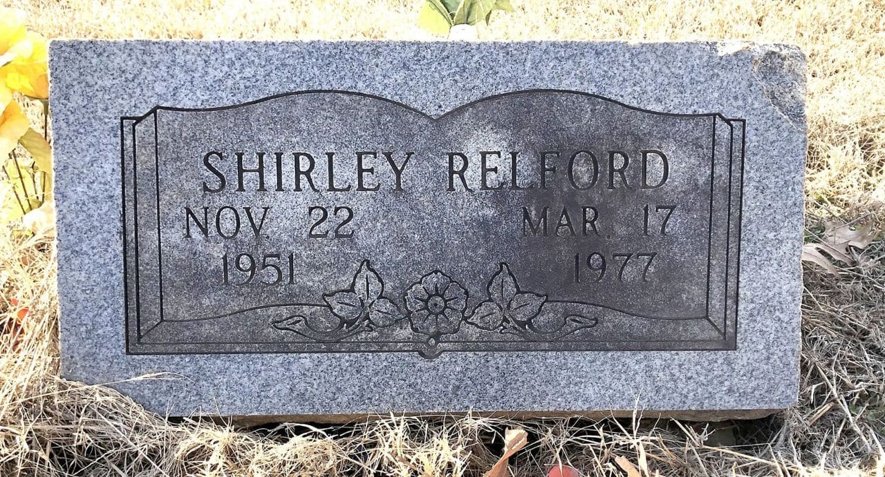 Shirley Vian Relford Grave - Muse Cemetary, Muse, OK Shirley Vian Relford Grave - Muse Cemetary, Muse, OK
